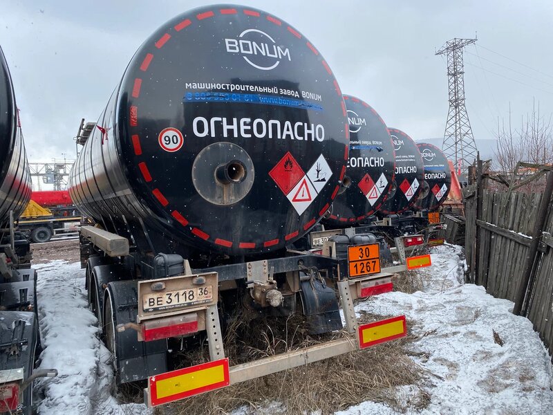 BONUM 914220 Полуприцеп цистерна — фото 4