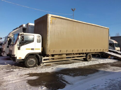РусТрак 4389 на шасси КамАЗ 43082 4x2 Бортовой (Евроборт)