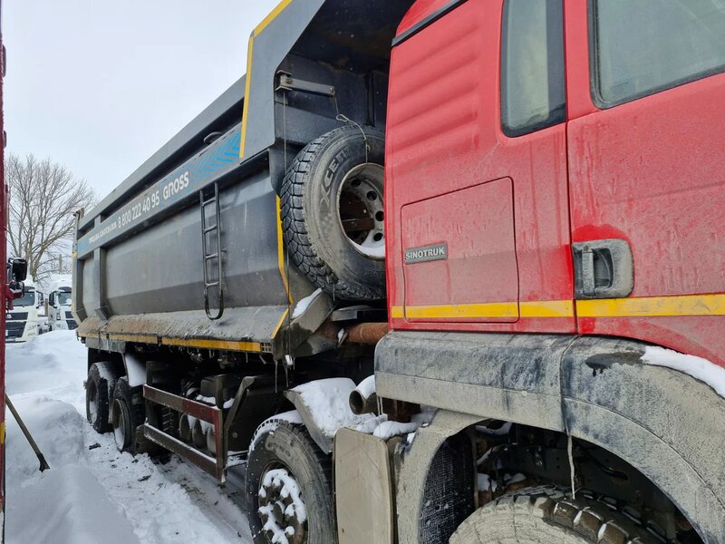 Howo T5G 8x4 Самосвал — фото 3