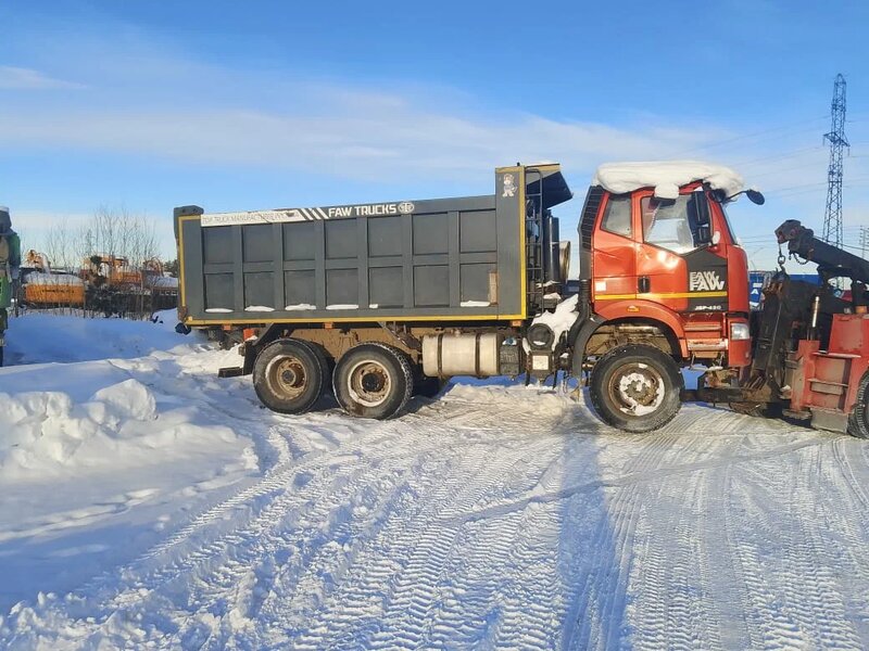 FAW J6 6x6 Самосвал — фото 3