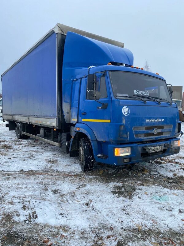 Коммерческие грузовики К7В на шасси КамАЗ 4308 4x2 Бортовой (Евроборт) — фото 3