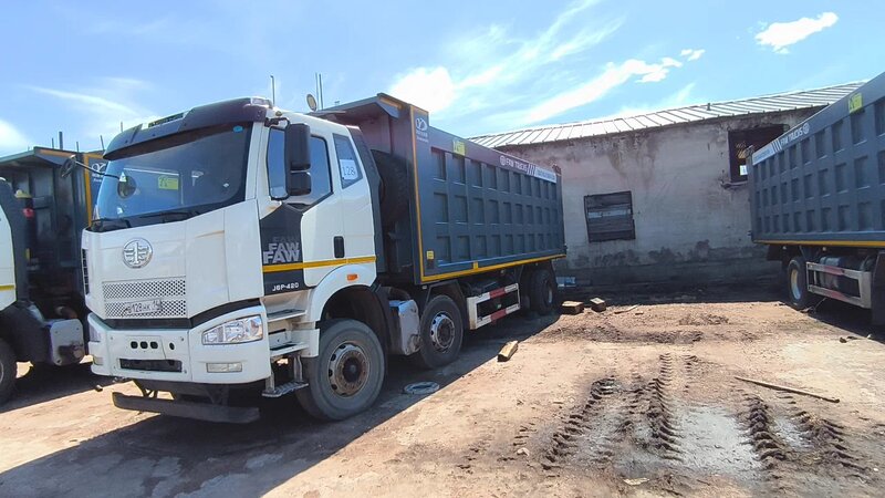 FAW J6 8x4 Самосвал — фото 4