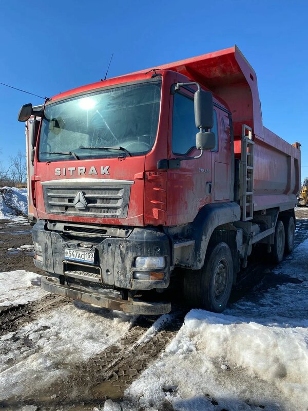 SITRAK C7H 6x4 Самосвал — фото 2
