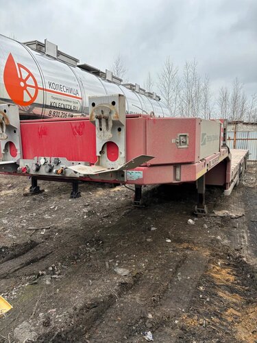 Тверьстроймаш 9939 Полуприцеп тяжеловоз 4 оси