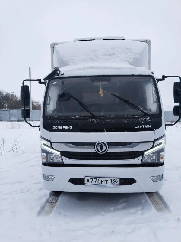 DongFeng C120 Изотермический/рефрижератор с гидробортом — фото 1