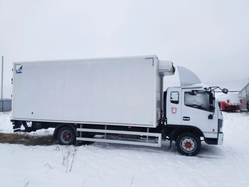 DongFeng C120 Изотермический/рефрижератор с гидробортом — фото 4
