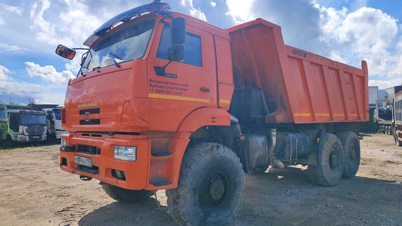 КамАЗ 65222 6x6 Самосвал — фото 2