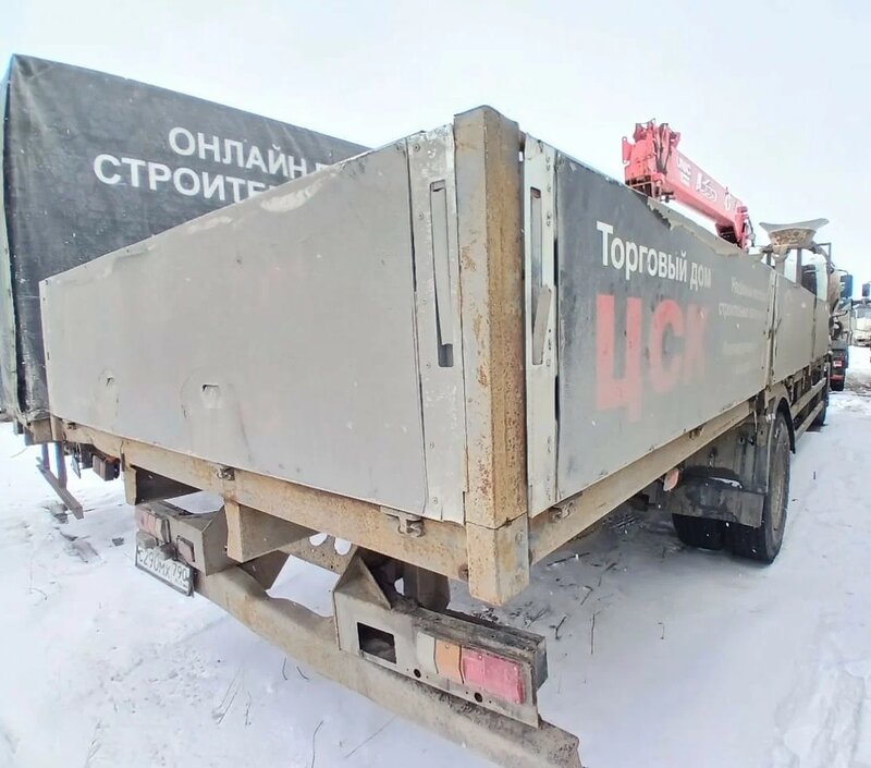 РусТрак 4389 на шасси Isuzu Forward 18.0 (FVR) Бортовой с КМУ — фото 5