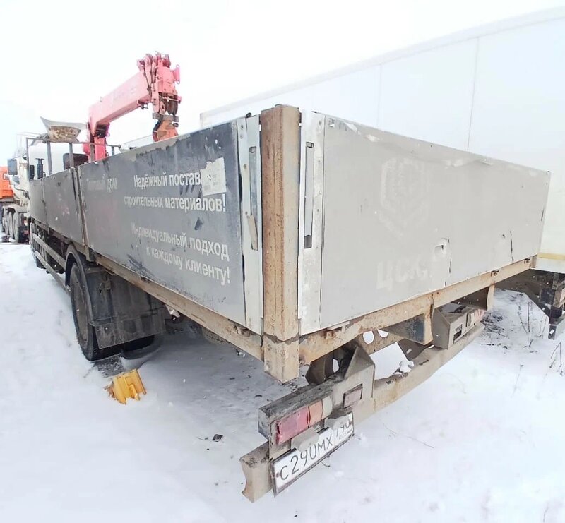 РусТрак 4389 на шасси Isuzu Forward 18.0 (FVR) Бортовой с КМУ — фото 6