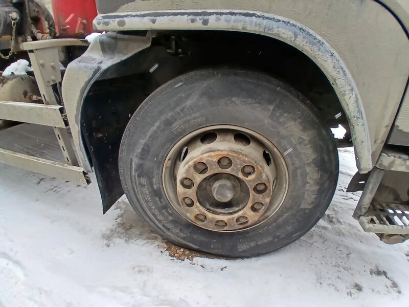 РусТрак 4389 на шасси Isuzu Forward 18.0 (FVR) Бортовой с КМУ — фото 8