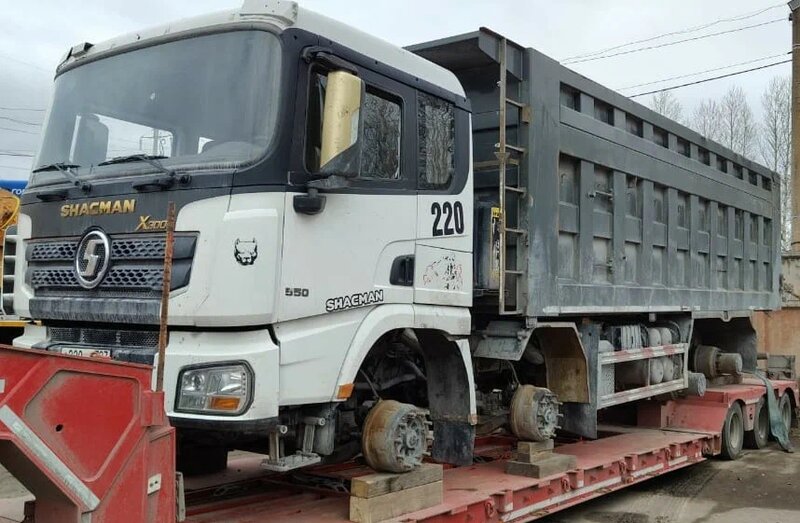 Shacman (Shaanxi) SX 8x4 Самосвал — фото 3