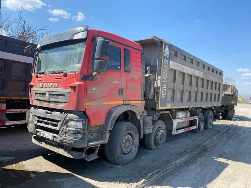 Howo T5G 8x4 Самосвал — фото 1