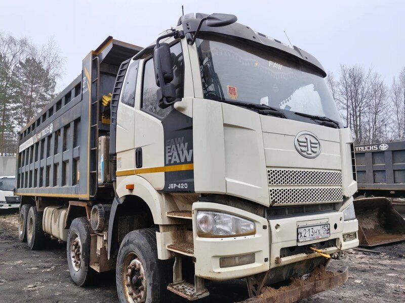 FAW J6 8x4 Самосвал — фото 3
