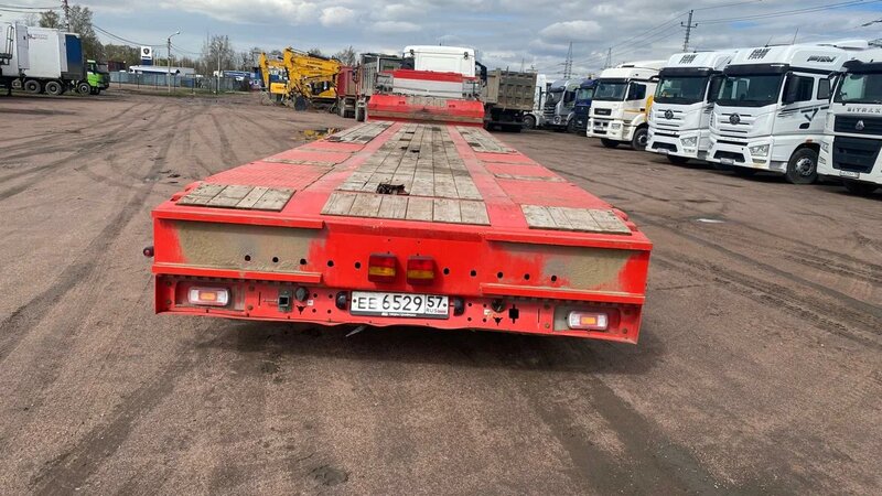 Тверьстроймаш 9939 Полуприцеп тяжеловоз 3 оси — фото 12