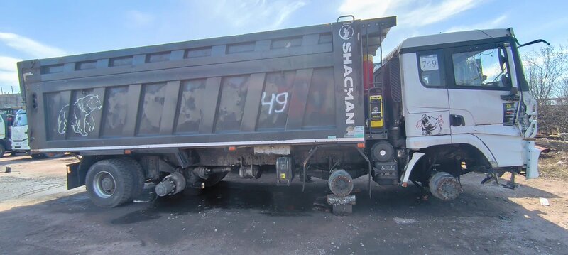 Shacman (Shaanxi) SX 8x4 Самосвал — фото 4