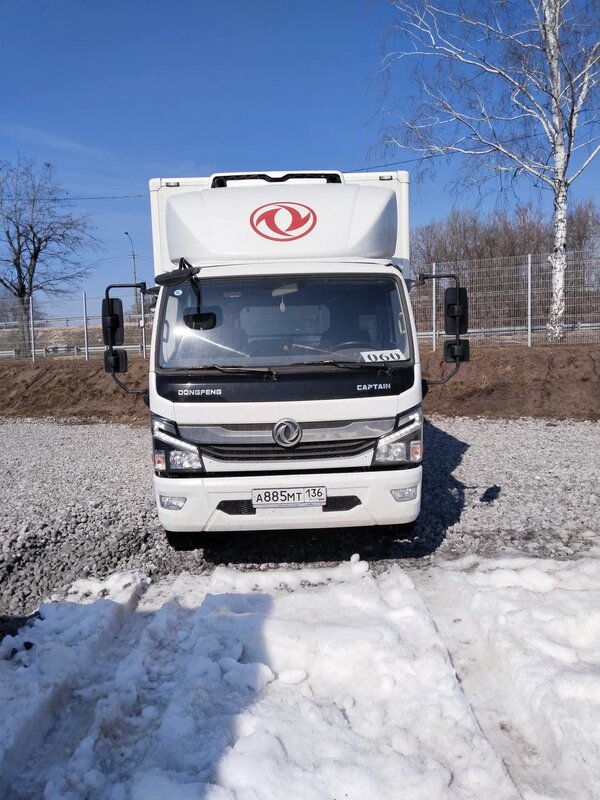 DongFeng C120 Изотермический/рефрижератор с гидробортом — фото 1