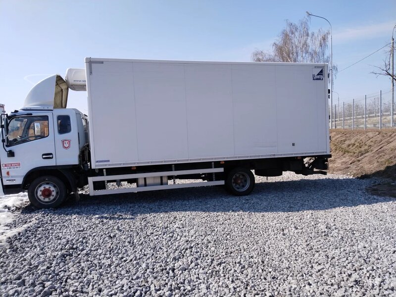 DongFeng C120 Изотермический/рефрижератор с гидробортом — фото 4