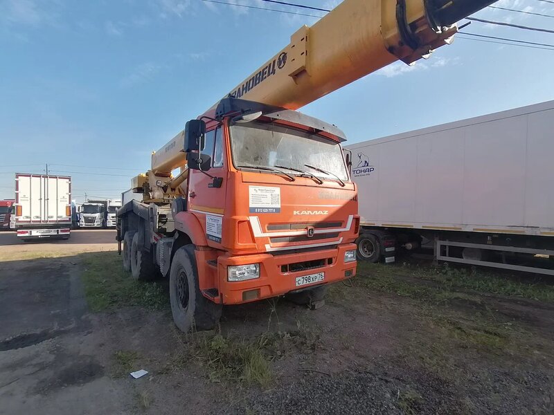 ИМЗ Автокран КС-45717К на шасси КамАЗ 43118 6x6 Автокран — фото 2