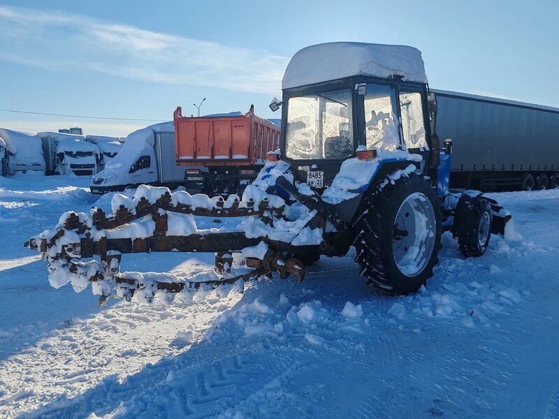 Блюминг БЛ-1800 на базе Беларус 82.1 Траншеекопатель — фото 7