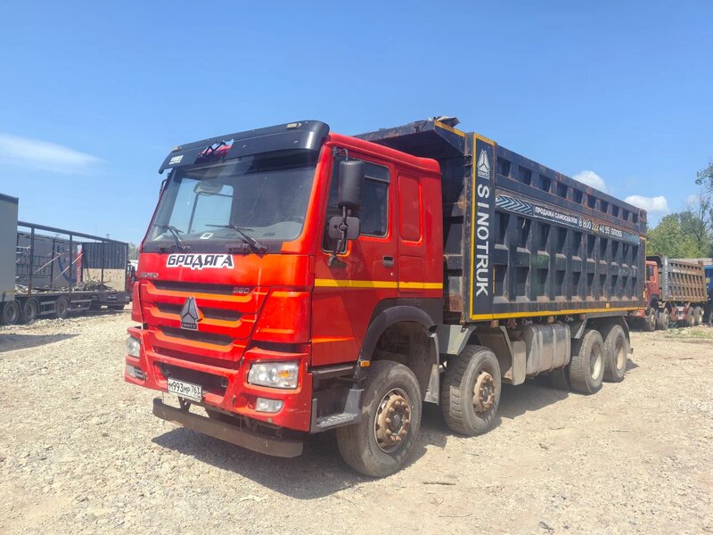 Howo ZZ 8x4 Самосвал — фото 3