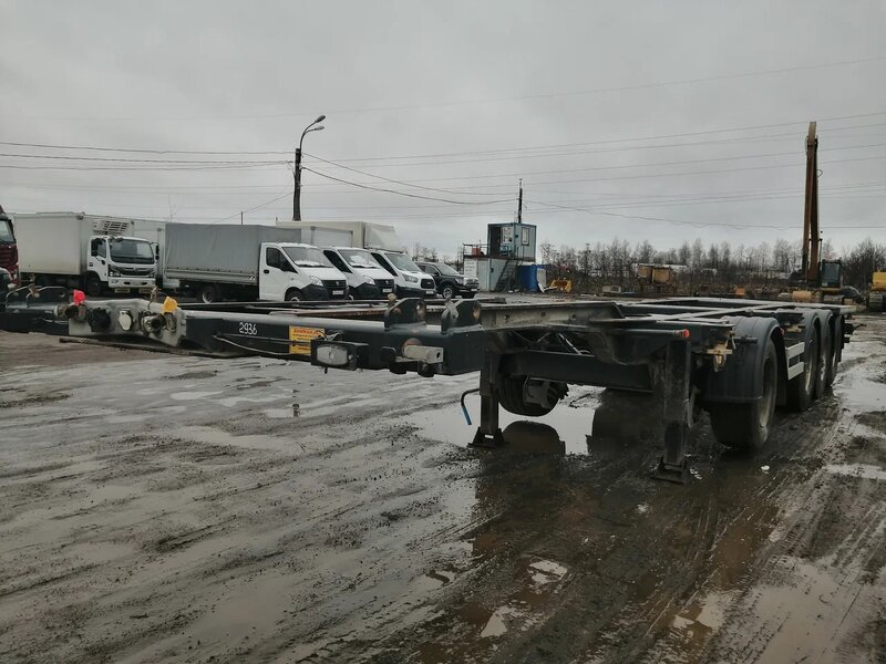 Тонар 998 Полуприцеп контейнеровоз 4 оси — фото 3