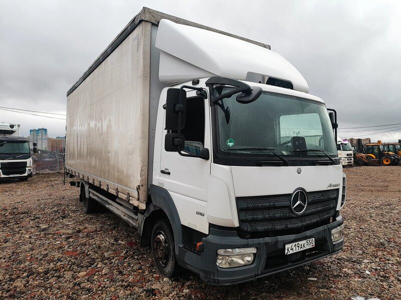 Mercedes-Benz ATEGO 4x2 Бортовой (Евроборт) с гидробортом — фото 2