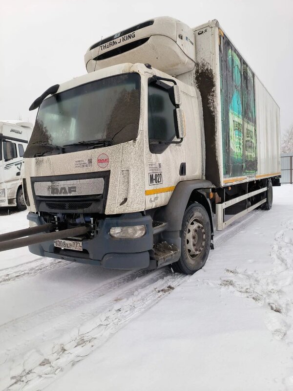 Центртранстехмаш АФ-4746 на шасси DAF LF 4x2 Изотермический/рефрижератор с гидробортом — фото 1