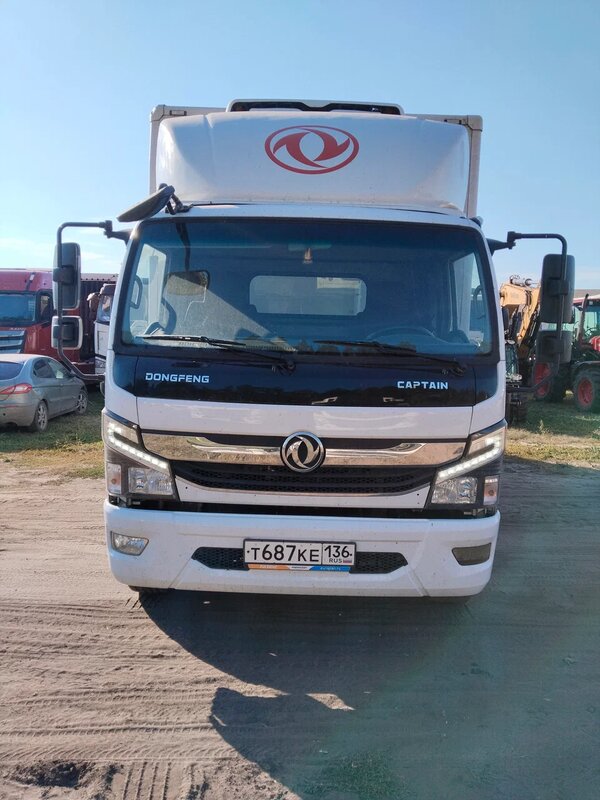 DongFeng C120 Изотермический/рефрижератор с гидробортом — фото 1