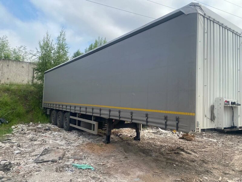 Туймазинский завод автобетоновозов 5885 Полуприцеп шторный — фото 3