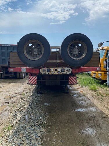 Ютерборг 9852 Полуприцеп тяжеловоз 3 оси