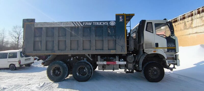 FAW J6 6x6 Самосвал — фото 4