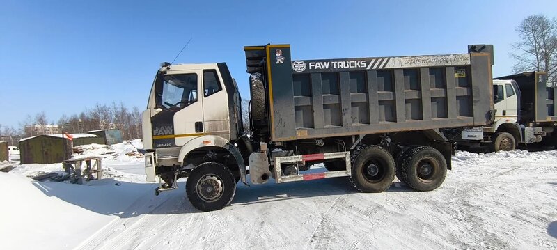 FAW J6 6x6 Самосвал — фото 5