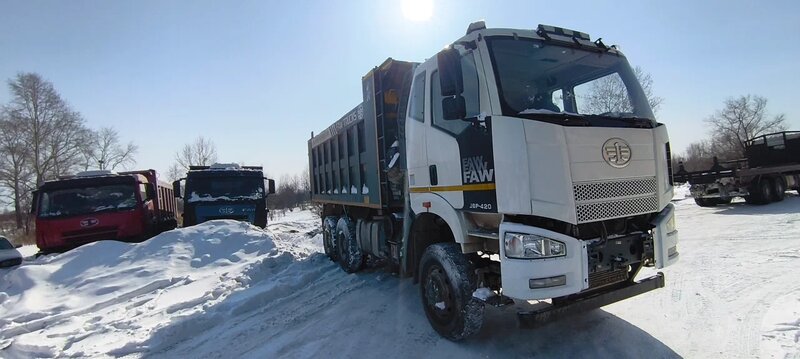 FAW J6 6x6 Самосвал — фото 2