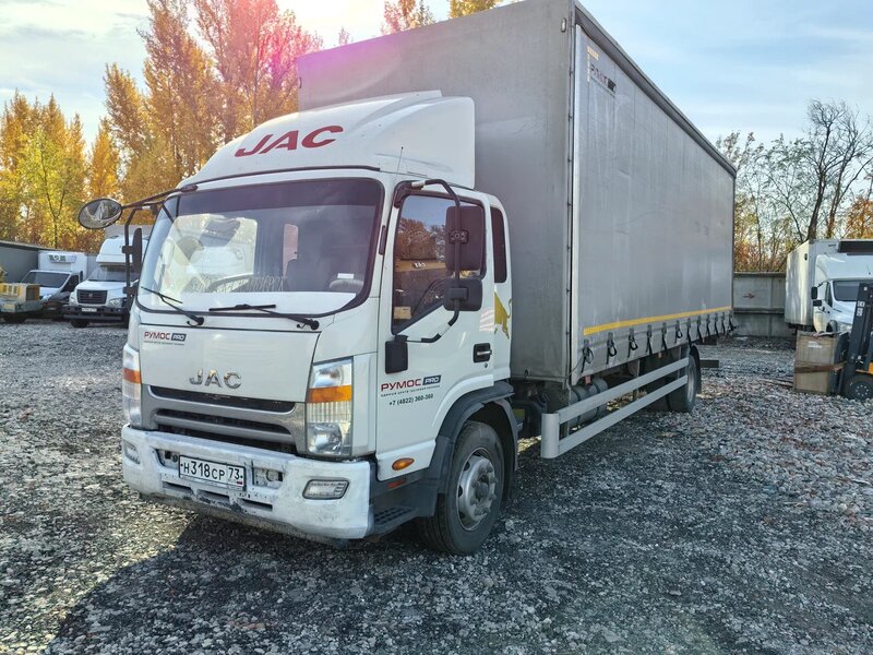 Новый завод 3008 на шасси JAC N120 Бортовой (Евроборт) — фото 2