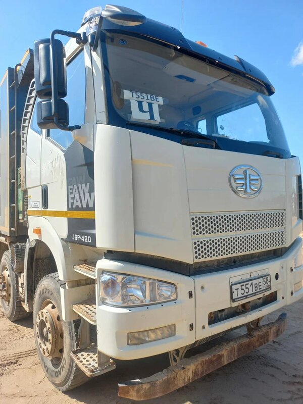 FAW J6 8x4 Самосвал — фото 3