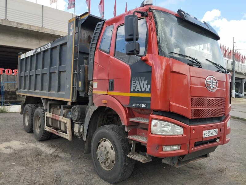 FAW J6 6x6 Самосвал — фото 2