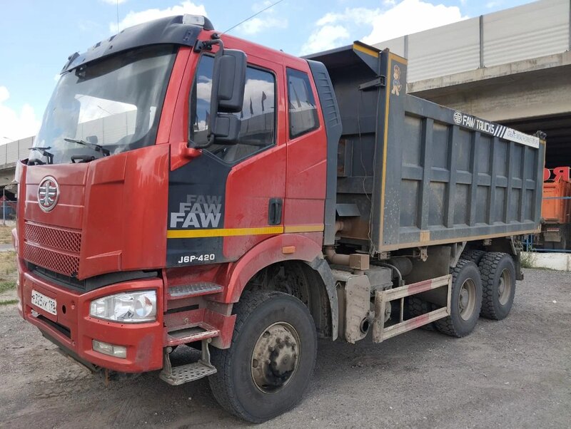 FAW J6 6x6 Самосвал — фото 3