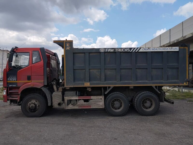 FAW J6 6x6 Самосвал — фото 4