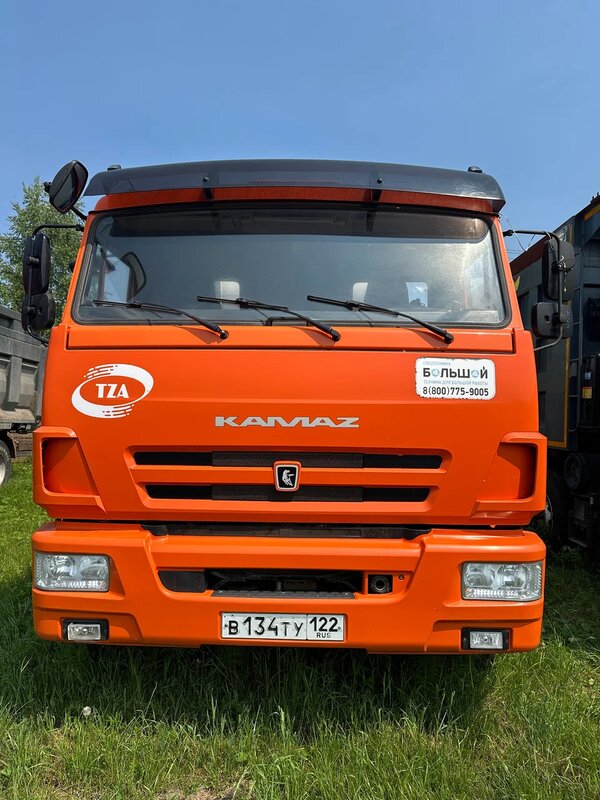 Туймазинский завод автобетоновозов 5814 на шасси КамАЗ 6540 8x4 Автобетоносмеситель — фото 1