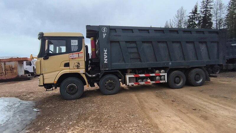 Shacman (Shaanxi) SX 8x4 Самосвал — фото 4