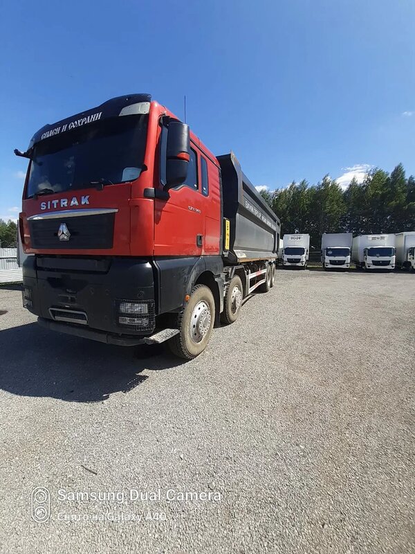 SITRAK C7H 8x4 Самосвал — фото 2