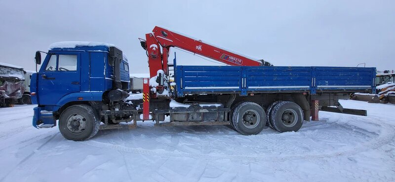 Агропромсервис 4382 на шасси КамАЗ 65117 6x4 Бортовой с КМУ — фото 4
