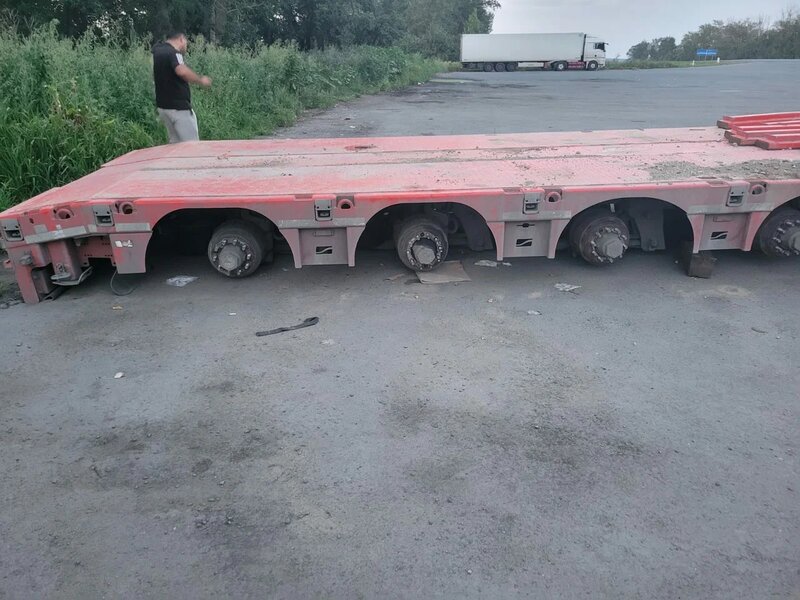 Тверьстроймаш 99397 Полуприцеп тяжеловоз 7 осей — фото 3