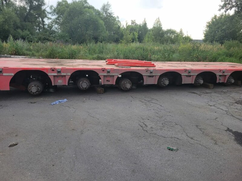 Тверьстроймаш 99397 Полуприцеп тяжеловоз 7 осей — фото 9