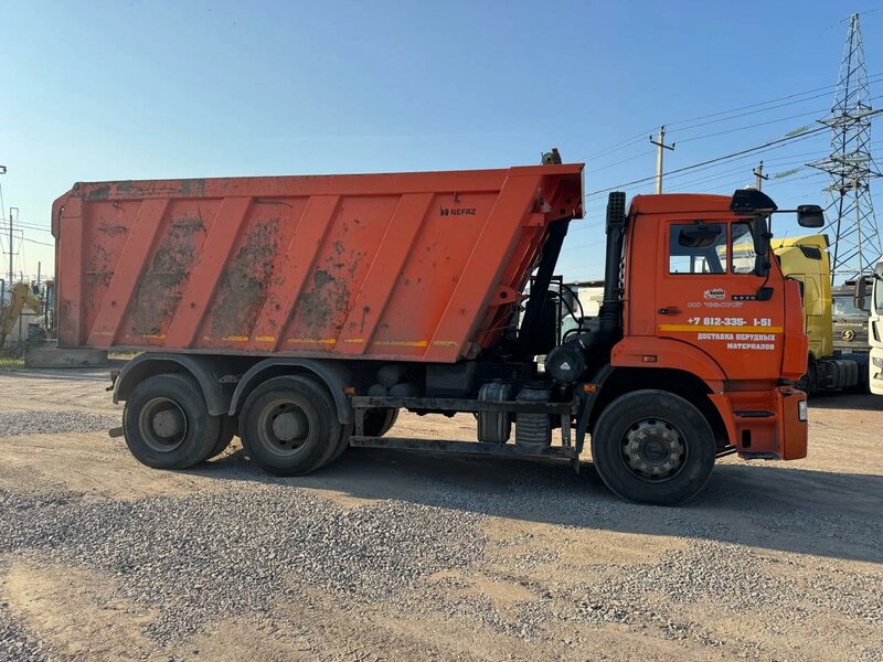 КамАЗ 6520 6x4 Самосвал — фото 4