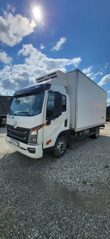 Dayun CGC1060 4x2 Изотермический/рефрижератор с гидробортом — фото 3