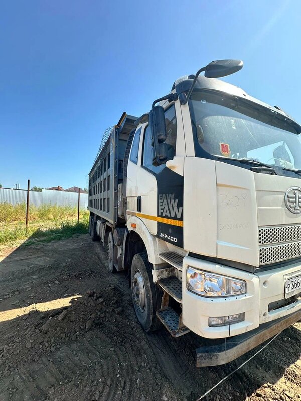 FAW J6 8x4 Самосвал — фото 5