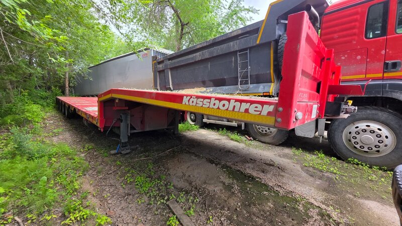 Kassbohrer LOWBED Полуприцеп тяжеловоз 6 осей — фото 3
