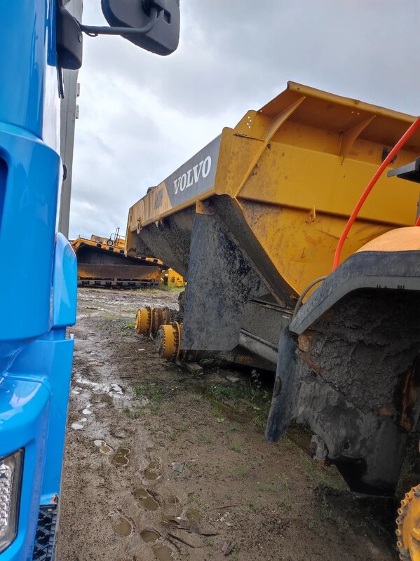 Volvo A60H Землевоз с шарнирно-сочлененой рамой — фото 3