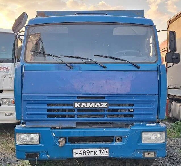 ТехноСтавПрицеп ТР8499 на шасси КамАЗ 65115 6x4 Зерновоз — фото 1